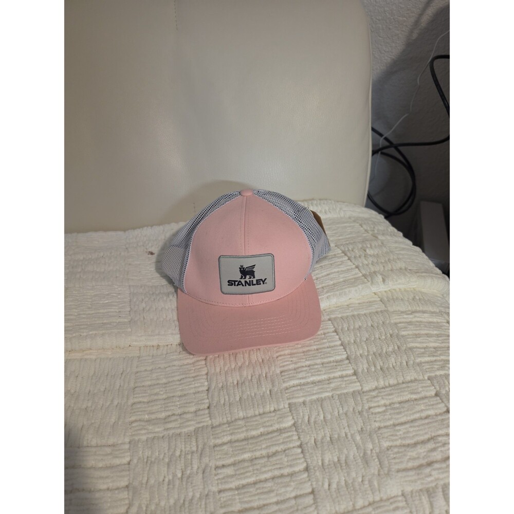 NWT Stanley 1913 Pink Mesh Trucker Hat | Adjustable Snapback Cap